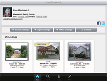 Tablet Screenshot of housesbylisa.com